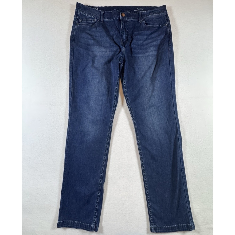 Mugsy Jeans Fultons Mens 38x31*  Flexible Stretch Dark Wash FLX3NFU - Picture 3 of 9
